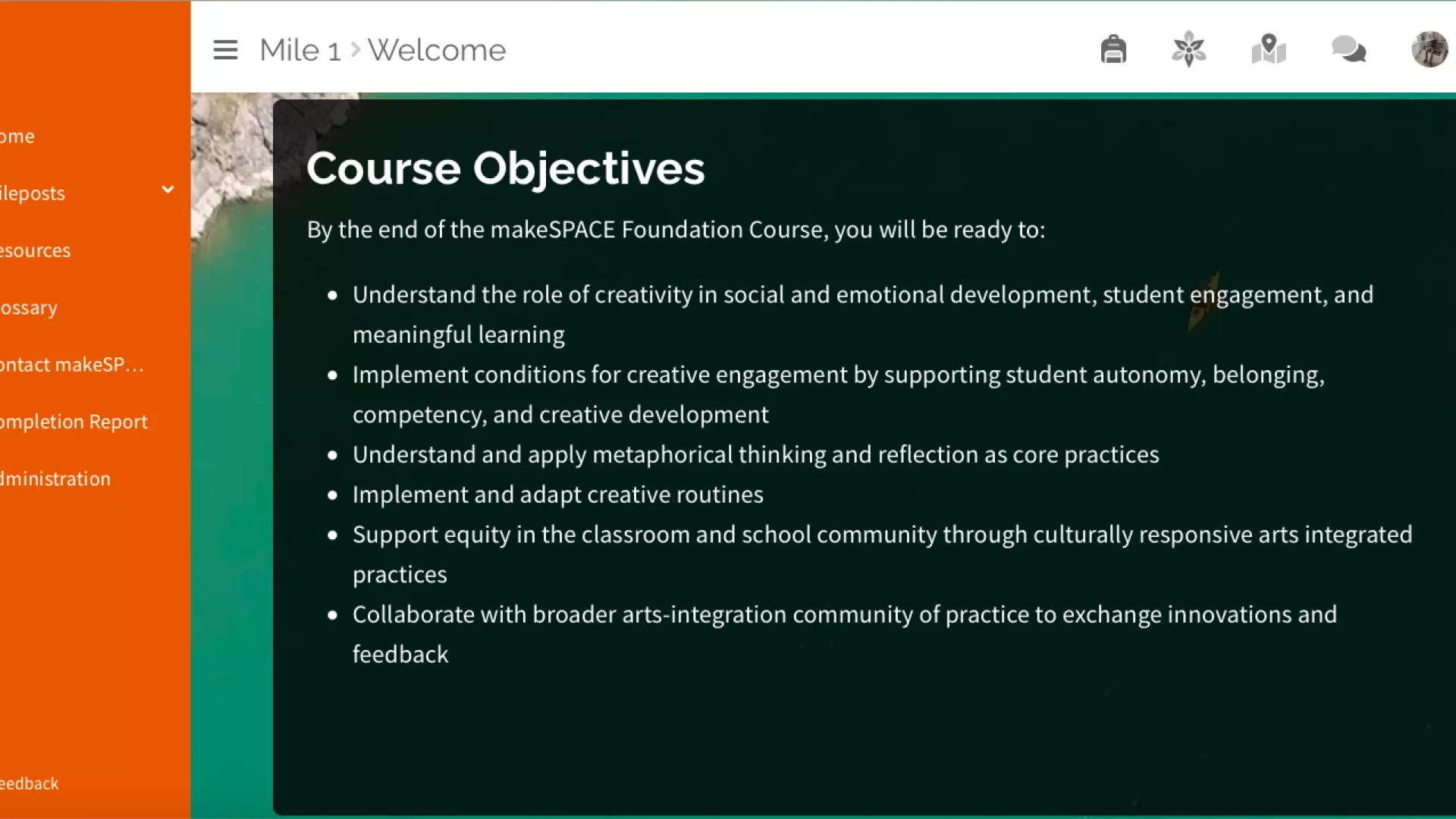 Foundation Course Screenshot